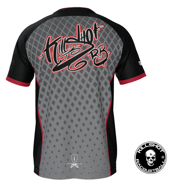 Killshot Racquetball |Team Jersey - Killshot RB Jerseys (Black-Gray)