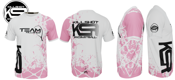 Killshot Racquetball |Team Jersey - Killshot Rally Pink